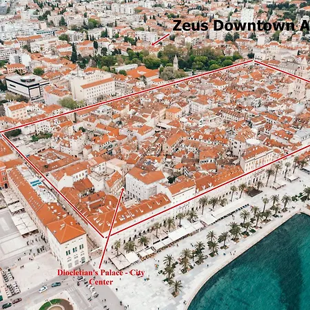 Διαμέρισμα Zeus Downtown Σπλιτ